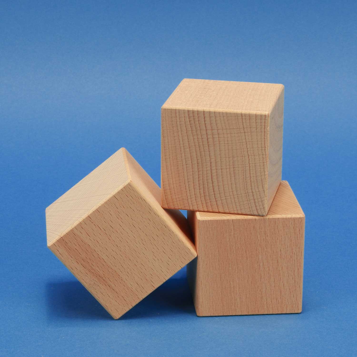 houten kubus 4 cm | houten kubus beukenhout | Houten kubussen tischlerschuppen.de
